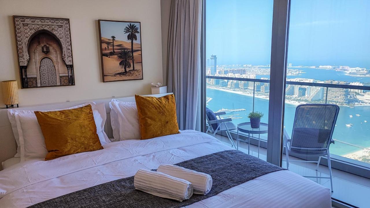 Exquisite, Luxe 1Bd Apartment, Unparalleled Sea Views, Prime Dubai Marina Location & Full Kitchen By "La Buena Vida Holiday Homes Luaran gambar